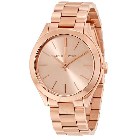 michael kors women's runway rose gold-tone watch mk3197|Michael Kors rose gold watch.